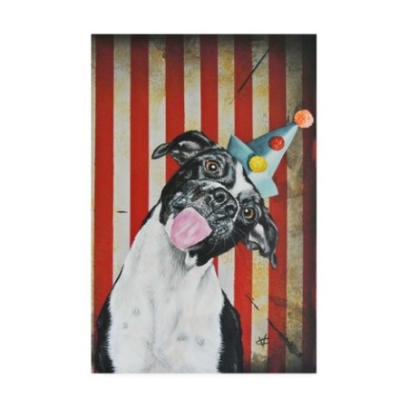 Victoria Coleman 'Party Dog I' Canvas Art,16x24